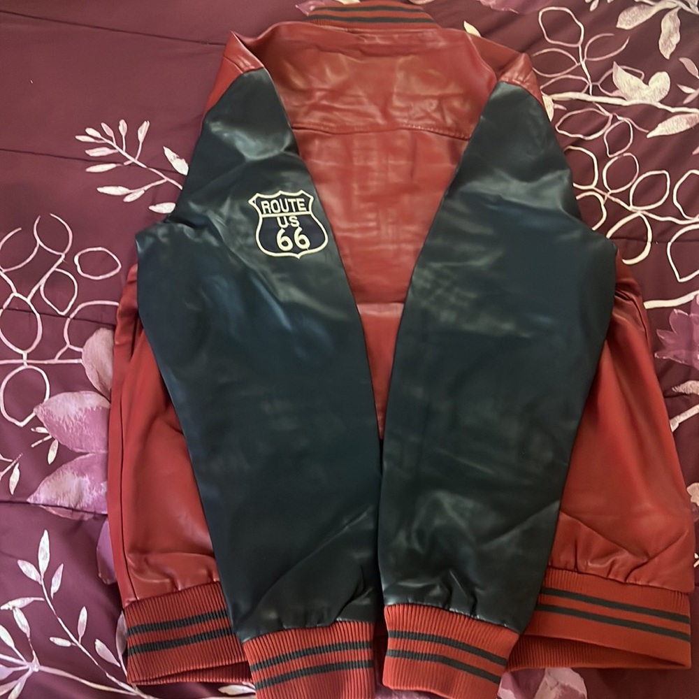 Men Leather Jacket - Picture 2 of 3